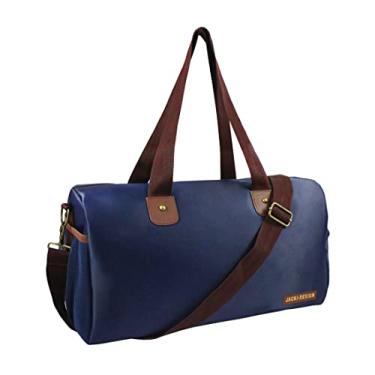 Imagem de Bolsa de Academia Masculina For Men Jacki Design - Azul/Marrom