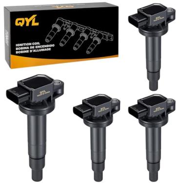 Imagem de 4 peças de bobina de ignição para XA XB Yaris Echo Prius Camry C1304 UF316 5C1293