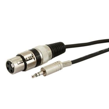 Imagem de Cabo P2 Estereo Para XLR Femea - 15 Metros - CIRILO CABOS