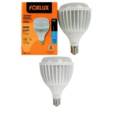 Imagem de Kit 2 Lampada LED Alta Potência 150W 6500K E40 Bivolt Foxlux