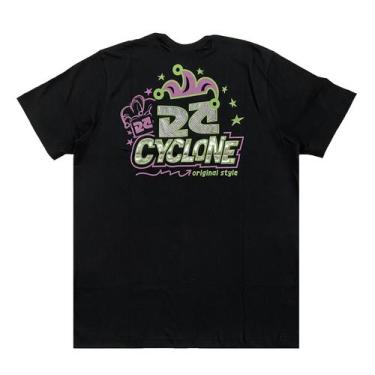 Imagem de Camiseta Cyclone Preta 010237460 Original , Preto, M