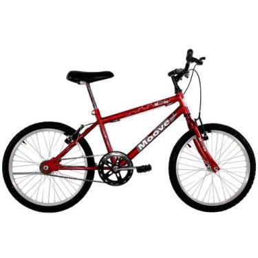 Imagem de BicIicleta Aro 20 Masculina Menino Infantil Cross Vermelha - Dalannio 