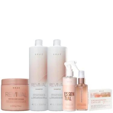 Imagem de Brae Revival 2 Shampoo 1L Mascara 500g Essential 260ml gorgeus 60ml e 