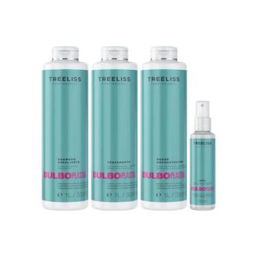 Imagem de kit nutrição capilar bulboplastia treeliss - Treeliss Profissional