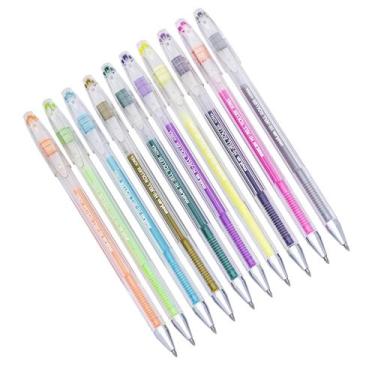Imagem de Caneta em Gel Neon 10 Cores Molin Kit Coloridas