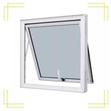 Imagem de VITRÔ MAX -AR L-25mm S/ GRADE BRANCO - Inove Esquadrias