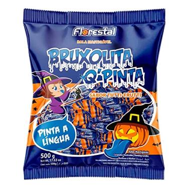 Imagem de Bala Mastigável Bruxolita Q'Pinta Tutti Frutti - 500g
