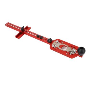 Imagem de Suporte de Ranhura de Fresagem de Roteador 3 Em 1, Suporte de Ranhura de Fresagem de Roteador, Ferramenta de Carpintaria de Gabarito de Corte de Círculo Ajustável 3 Em 1,