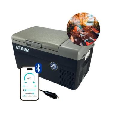 Imagem de Geladeira Portátil P/Camping  20 Litros 12v/24v Elber