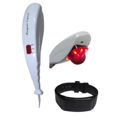 Imagem de Kit  Massageador Profissional Elétrico+ Pulseira Kit Relax - UP