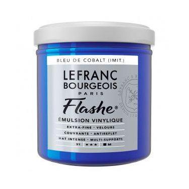 Imagem de Tinta Flashe 125ml S1 Cobalt Blue Hue - LEFRANC & BOURGEOIS
