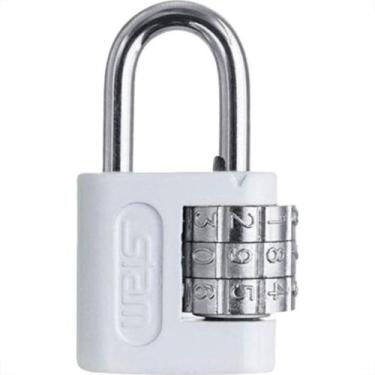 Imagem de Cadeado C/Segredo Stam 25Mm Cartela Brco