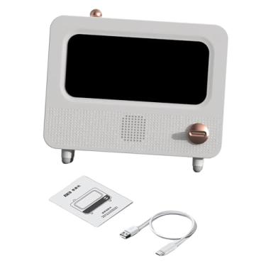 Imagem de XLWLLNJ Umidificador de chamas difusor de óleo essencial com lareira aroma elétrico difusor Simulação umidificador para quarto, Branco