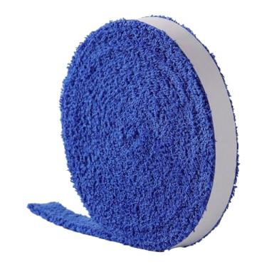Imagem de Vaveren Badminton Toalheiro Grip Toalha Fita de Toalha Rolo de Reposição Non -Lip Sweat Leve Absorvente sobre Proteção à Grip Tennis Racket Grip, Azul