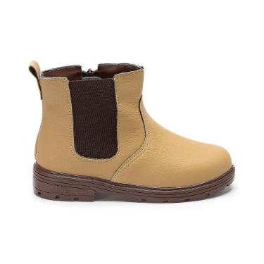 Imagem de Bota Jeca Infantil Masculina - Pequito, Caramelo, 29