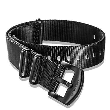 Imagem de torbollo Pulseira de relógio de nylon balístico militar, macia para homens e mulheres, cinto de segurança para relógio de substituição com fivela escovada resistente de 18 mm, 20 mm, 22 mm, 24 mm,