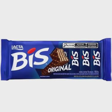 Imagem de Bis Lacta Ao Leite 100,8g