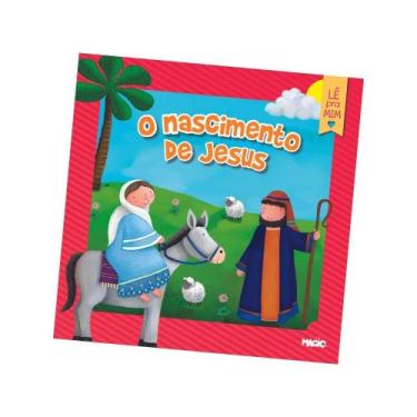 Imagem de Livro Infantil de Histórias - Lê pra mim - Nascimento de Jesus - Magic