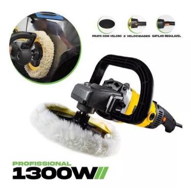 Imagem de Politriz Polidor de Mão Angular Automotiva 7pol 1300w Nakasaki Profiss