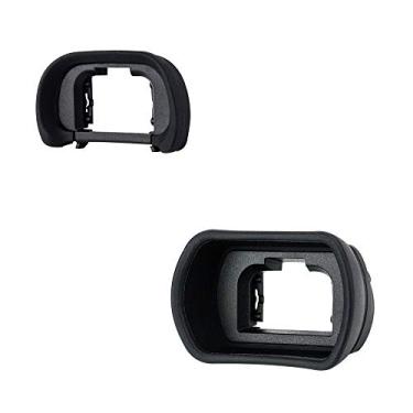 Imagem de 2 pacotes Ocular para Sony a7III a7II a7 a7R IV a7R II a7R III a7S II a9 a58 a99 II Visor Substitui Sony FDA-EP18 FDA-EP16 FDA-EP15 Ocular