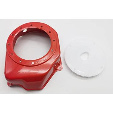 Imagem de Shiosheng Recoil Cooling Flywheel capa para ventilador para Honda GX160 GX200 168F 5.5HP 6.5HP motor gerador de água