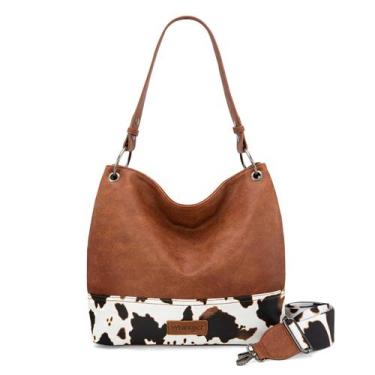 Imagem de Bolsa Hobo Montana West Wrangler em material vegano WG20-9181BR