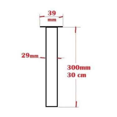 Imagem de Pescoço Prolongador 28mm Sifão de Cozinha Pia Americana - 3000964 - Ri