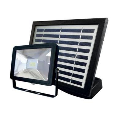 Imagem de Refletor Led Solar Prime 02 6500k preto Taschibra