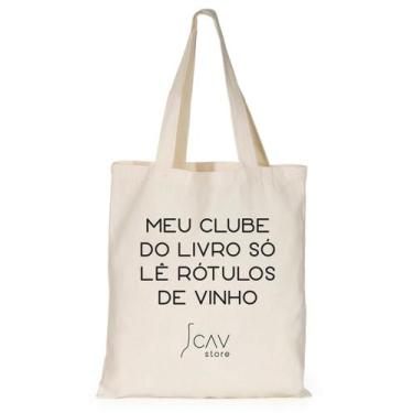 Imagem de Ecobag personalizada clube do livro - CAV - Wine Store