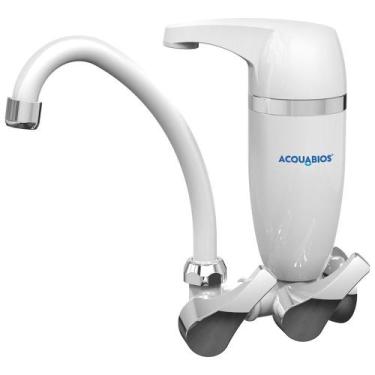 Imagem de Torneira de Cozinha Com Filtro Purificador de Água Bica Móvel de Pared