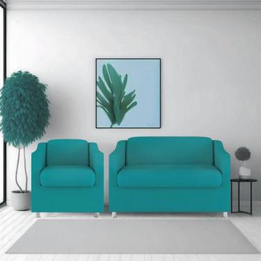 Imagem de Namoradeira + Polt. Bia P/ Sala de Estar Consultório Clinica Hospital 