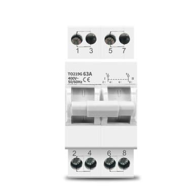 Imagem de Chave Transferência Manual 127v 220v 63a Monofásica Gerador - Tomzn