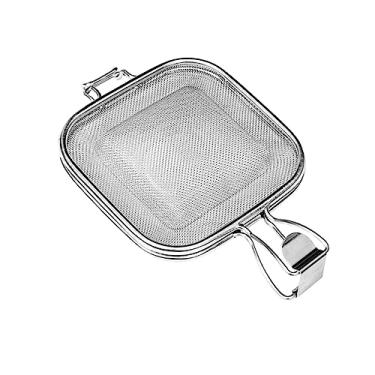 Imagem de SUPVOX Sanduicheira Grelha Dobrável Micro-Ondas Torradeira Fatiador De Pão Forno Clipe Churrasco Ao Ar Livre Prensa Doméstica Aço Inoxidável Café Da Manhã Queijo