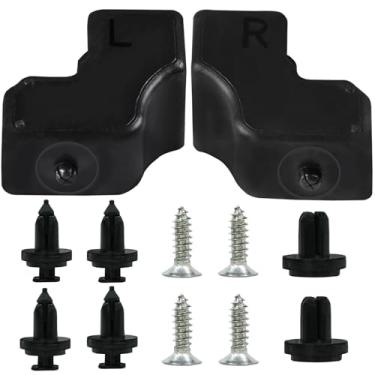 Imagem de Amortecedor de borracha superior para porta traseira, buchas de almofada de borracha superior esquerda direita preta, compatível com Ford F-250 F-350 F-450 F-550 substitui HC3Z-99439A00-A HC3Z