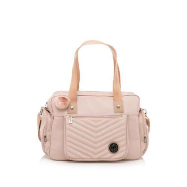 Imagem de Bolsa Maternidade Lequiqui Columbia Grande - Rosa