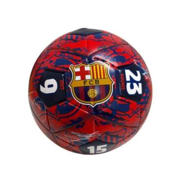 Imagem de Bola de Futebol Barcelona Assinaturas Oficial N5 PVC/PU Futebol e Magi