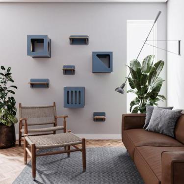 Imagem de Prateleira Para Gatos 100% MDF 24x 19x 23,5 Lion - Ferpa Design