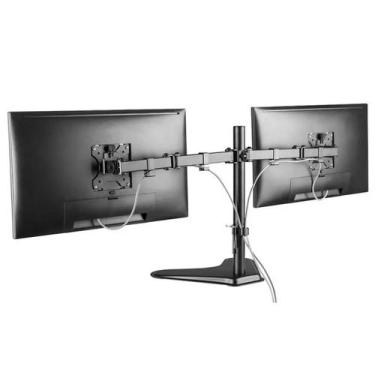 Imagem de Suporte Articulado de Mesa para 2 Monitores 13 A 32'' - djah