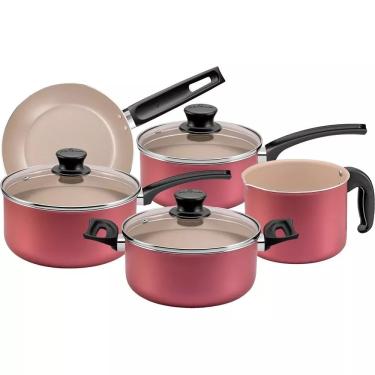 Imagem de Conjunto de Panelas 5 Peças Magnific Cereja Panelux