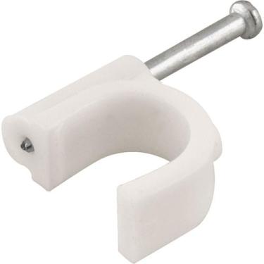 Imagem de Grampo plástico redondo para fios 8 mm - Vonder