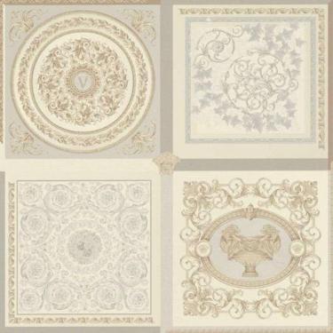 Imagem de Papel De Parede Versace V Arabesco Bege 387042