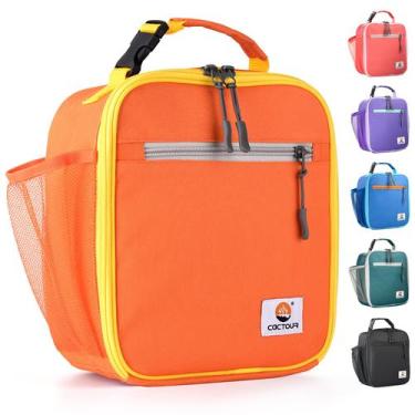 Imagem de Lancheira isolada CactOur Kids Orange