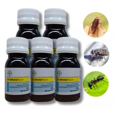Imagem de Kit 5 K-othrine Sc 25 - Inseticida líquido contra formigas mosquitos b