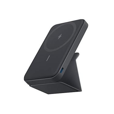 Imagem de Anker Magnetic Battery, 5,000mAh Foldable Magnetic Wireless Portable Charger with Stand and USB-C (On The Side), Magsafe-Compatible with iPhone 15/15 Plus/15 Pro/15 Pro Max, iPhone14/13 Series
