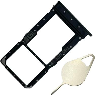Imagem de SECRETIGER Suporte de bandeja de cartão SIM com pino de substituição - Compatível com Moto G 5G 2025 XT2513 XT2513-1 - Instalação ideal do cartão SIM