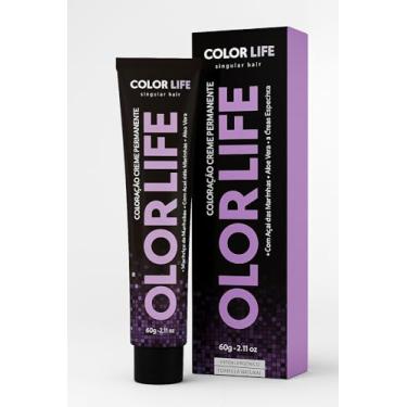 Imagem de Coloração creme permanente, Color Life, 60g (Nº 10.89 Loiro claríssimo pérola)