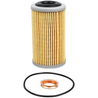 Imagem de Filtro de óleo 31726-28X0A compatível com Nissan Altima Maxima Murano Sentra Versa 2013-2019 Conjunto de filtro de óleo Trans com junta e arruela de plugue de drenagem substitui 31726-3JX0A