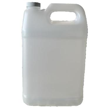 Imagem de Pacote com 2 frascos de plástico transparente de 1 galão com tampas, recipientes quadrados de armazenamento com alça, garrafas de HDPE para água, líquidos