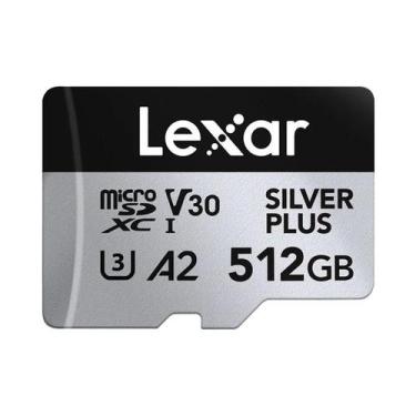 Imagem de 256GB 128GB 64GB Lexar Professional Micro SD Card Silver plus UHS-I U3