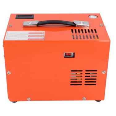 Imagem de EVGATSAUTO Compressor de Ar PCP Portátil 4500 PSI Bomba de Ar Oilless Com Conector de Rosca Feminina de 8 Mm para Atividades Ao Ar Livre de Mergulho e Inflação de PCP (Plugue UE 220V)